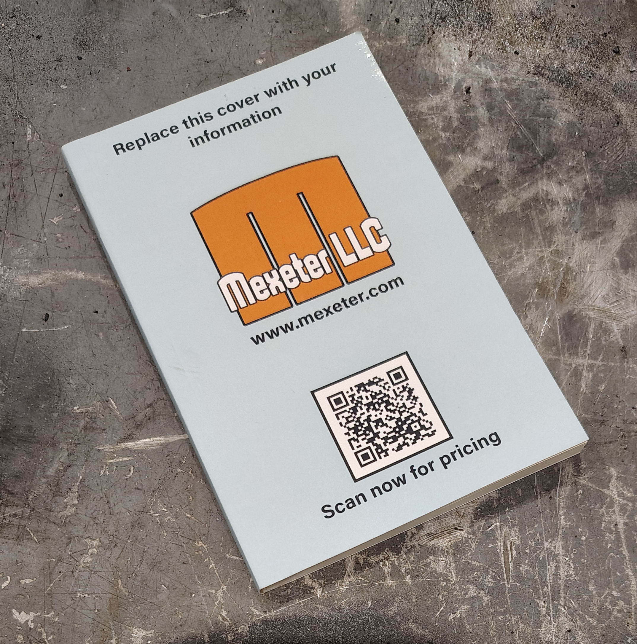 Custom Branded Pocketbooks for Maintenance, Operations & Field Teams (4″×6″, 100 Pages)