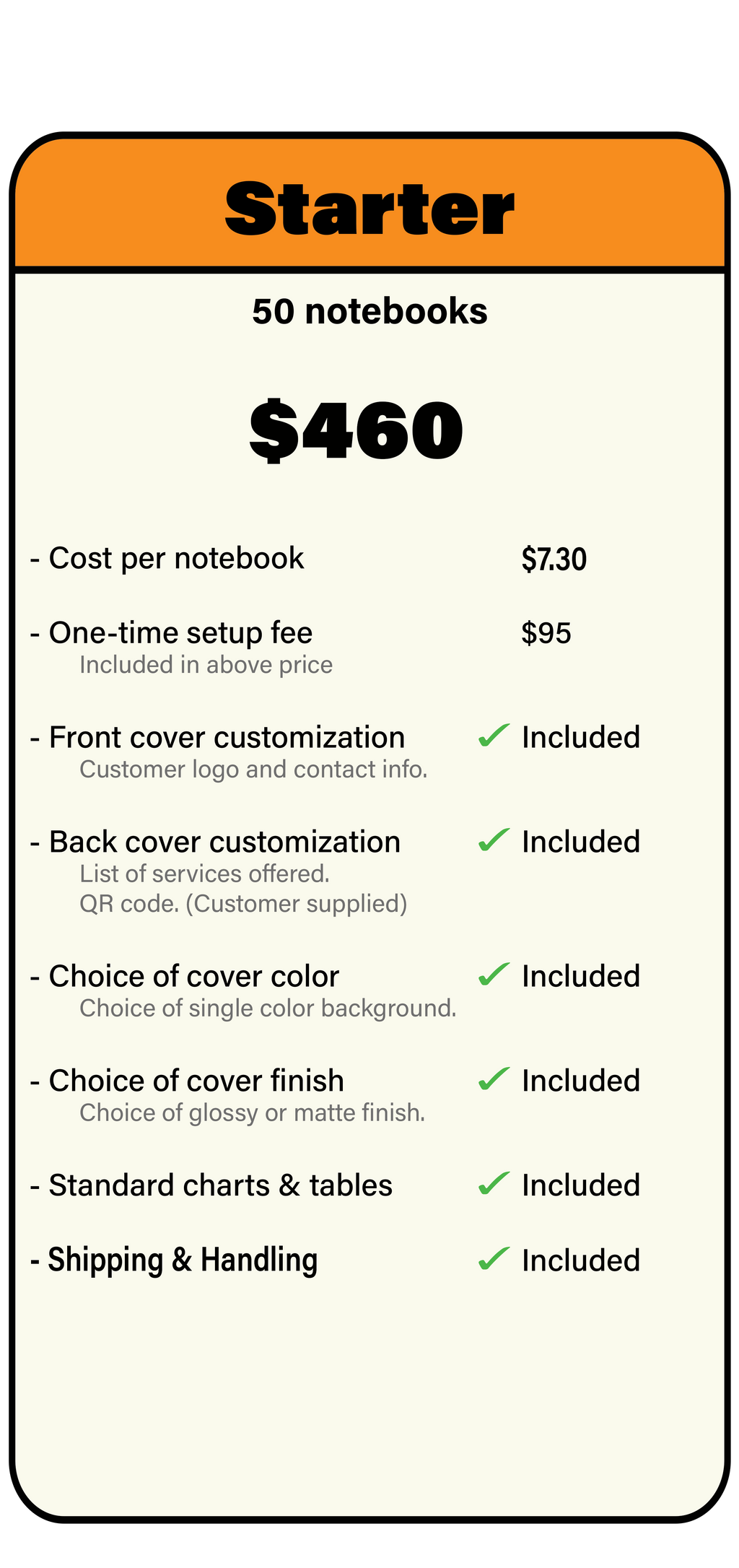 Custom Branded Pocket Books - Promotional Item for Machine Shops & Industrial Vendors